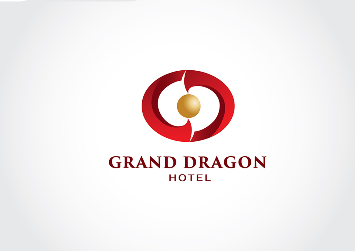 Grand Dragon Hotel - Thiết kế logo khách sạn Grand Dragon Hotel